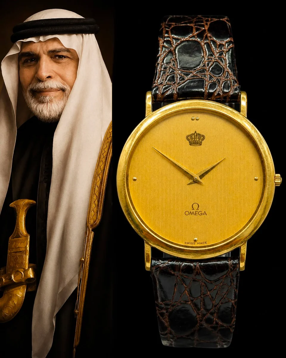 1970 Omega De Velli Ultra-Thin  King Hussein First Edition