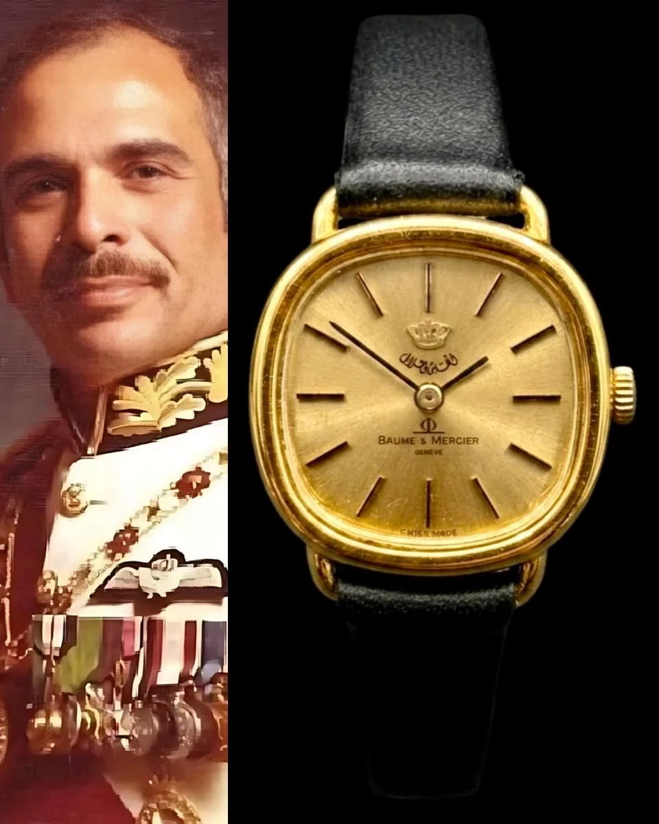 Rare Baume & Mercier Special Edition 1970 Jordan King Hussein bin Talal