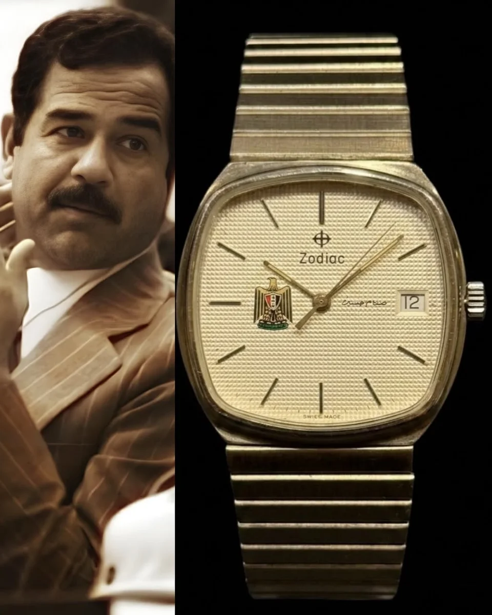 Zodiac 1980 President Saddam Hussein Steel RARE