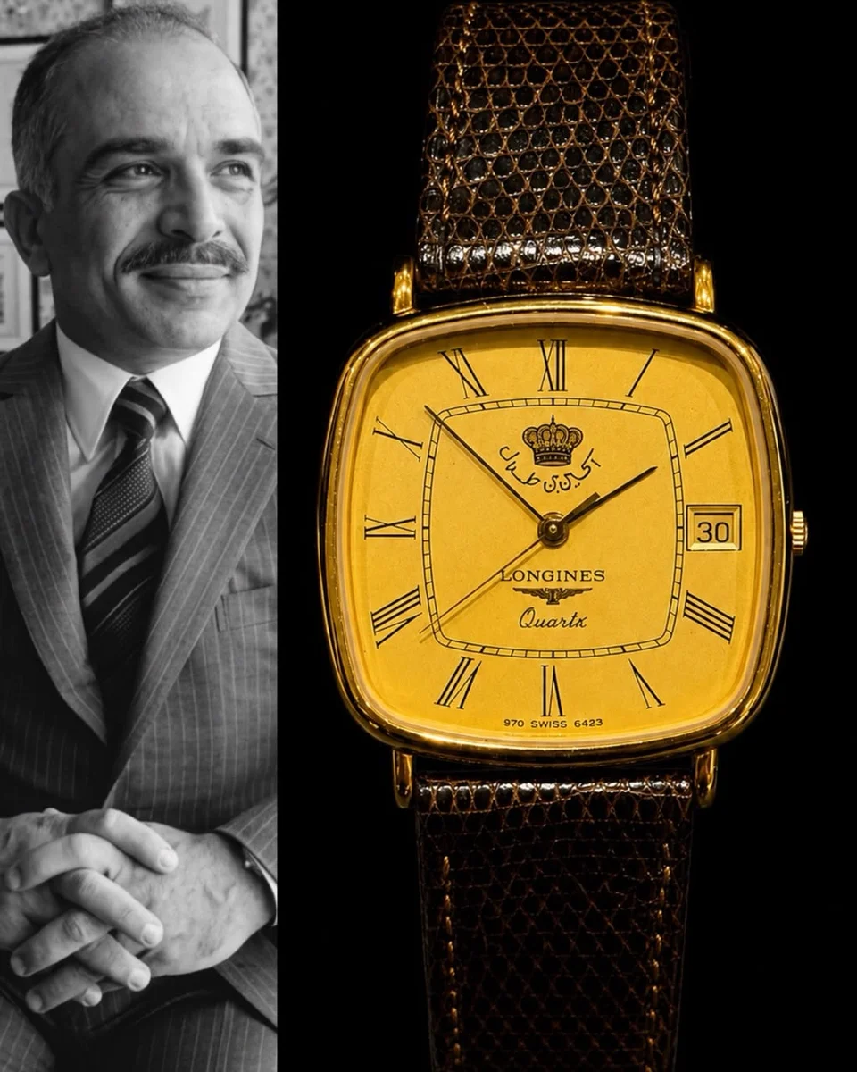 Longines Special Edition 1980 His Majesty King Hussein bin Talal of Jordan