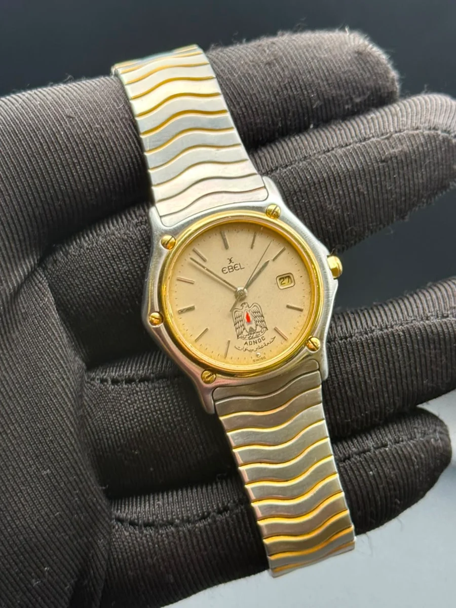 1990 Rare Ebel Special Edition Adnoc Petroleum UAE - Image 2