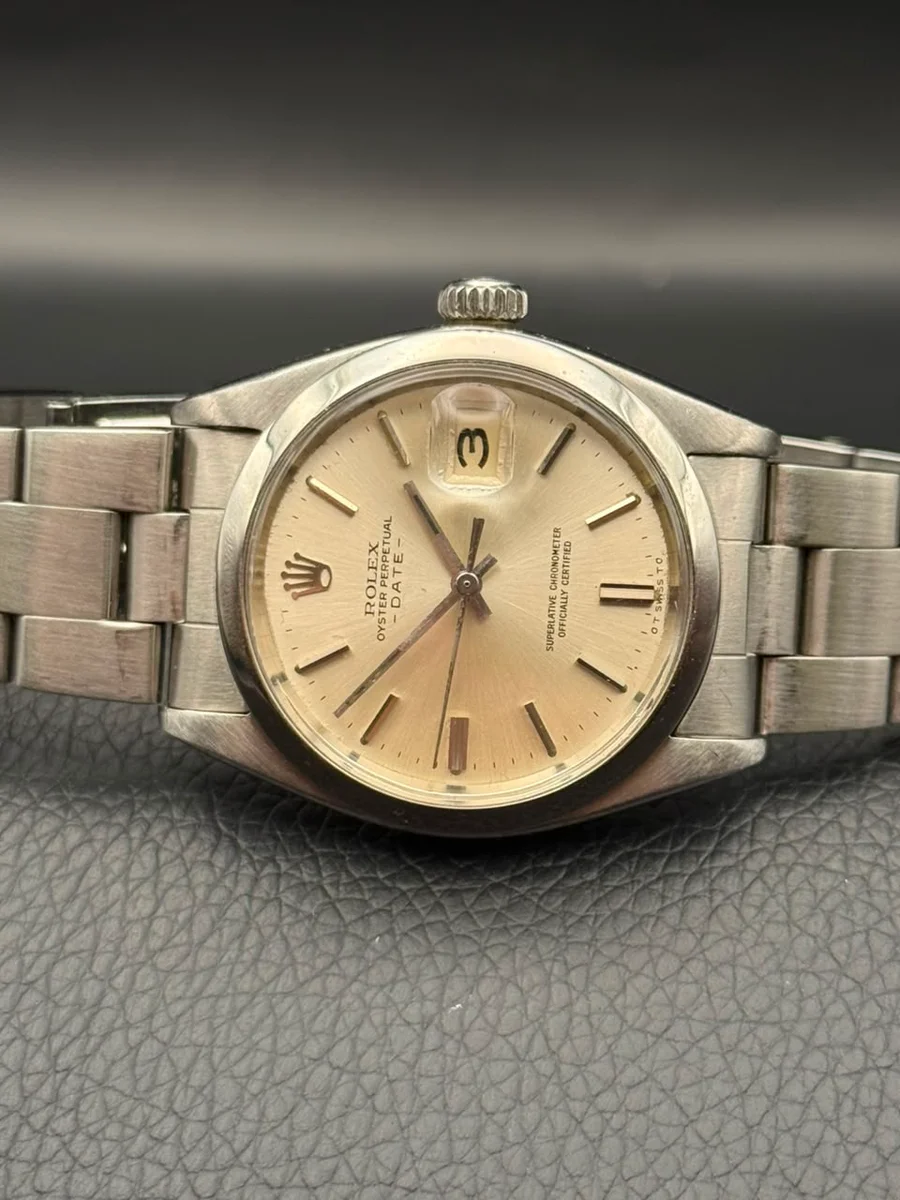 Rolex Oyster Perpetual Date Vintage 1990 35mm - Image 3
