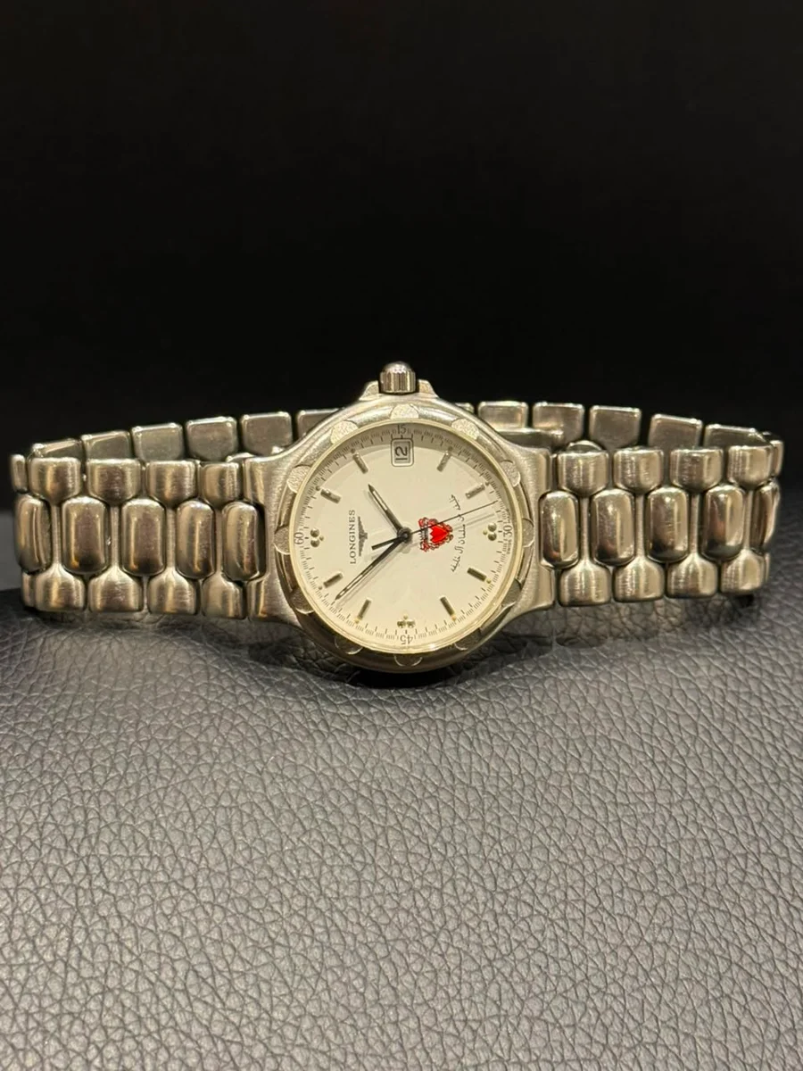 1990 Rare Longines Sheikh Khalifa bin Salman Al Khalifa Bahrain - Image 3