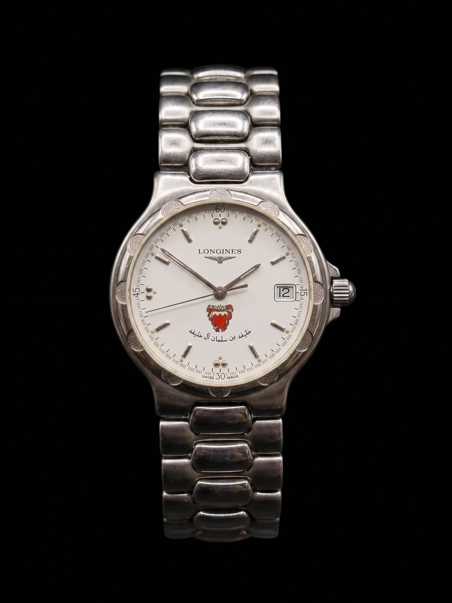 1990 Rare Longines Sheikh Khalifa bin Salman Al Khalifa Bahrain - Image 7