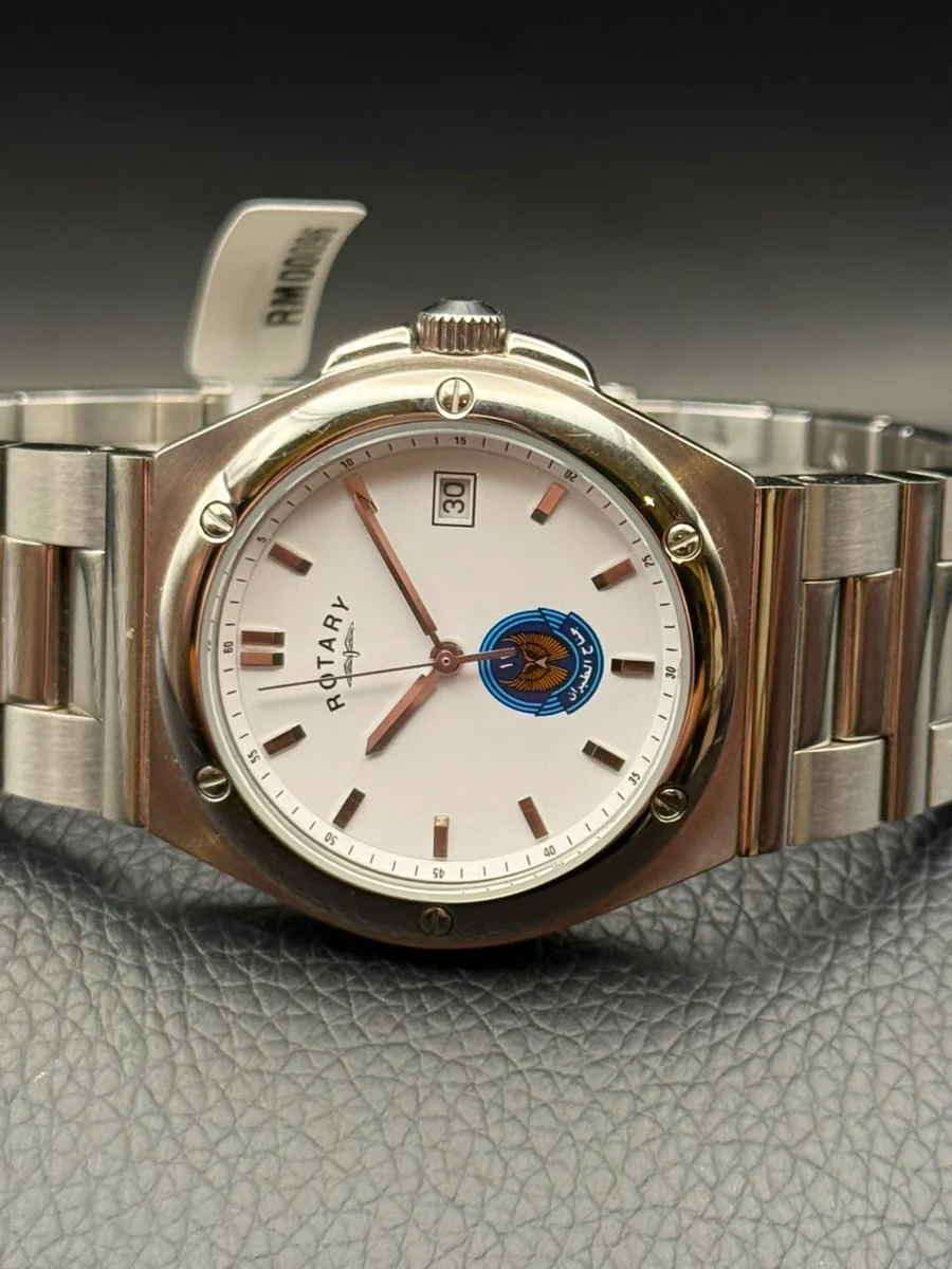 Rotary Switzerland Dress Watch- Suadi Arabia Air Military Forces 11 - Image 3