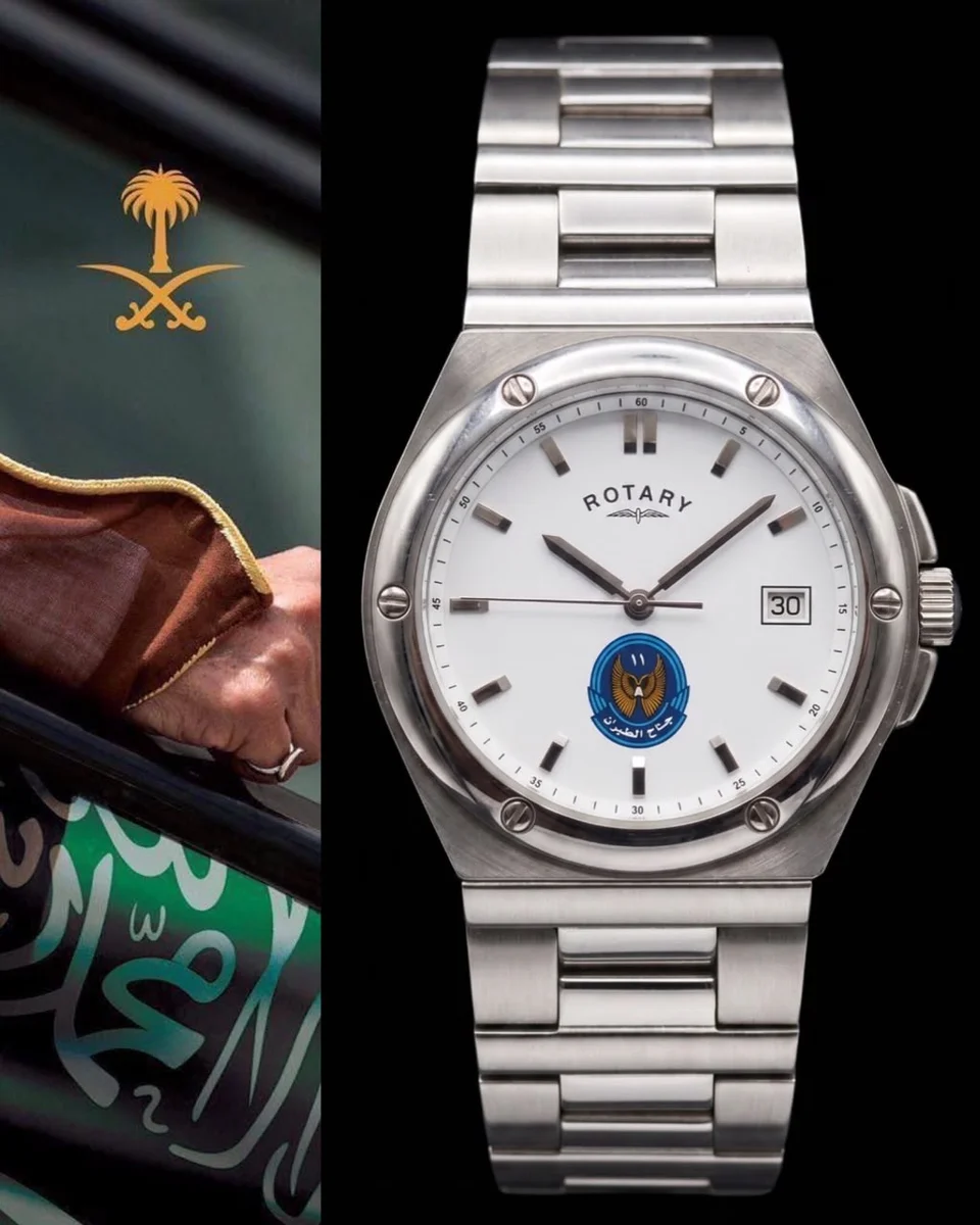 Rotary Switzerland Dress Watch- Suadi Arabia Air Military Forces 11