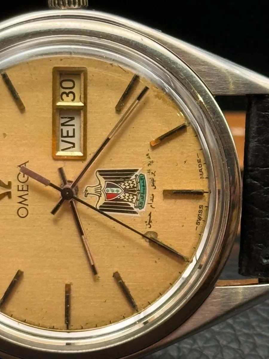 Omega President Saddam Hussein Special Edition 1980 Extremely Rare - Image 5
