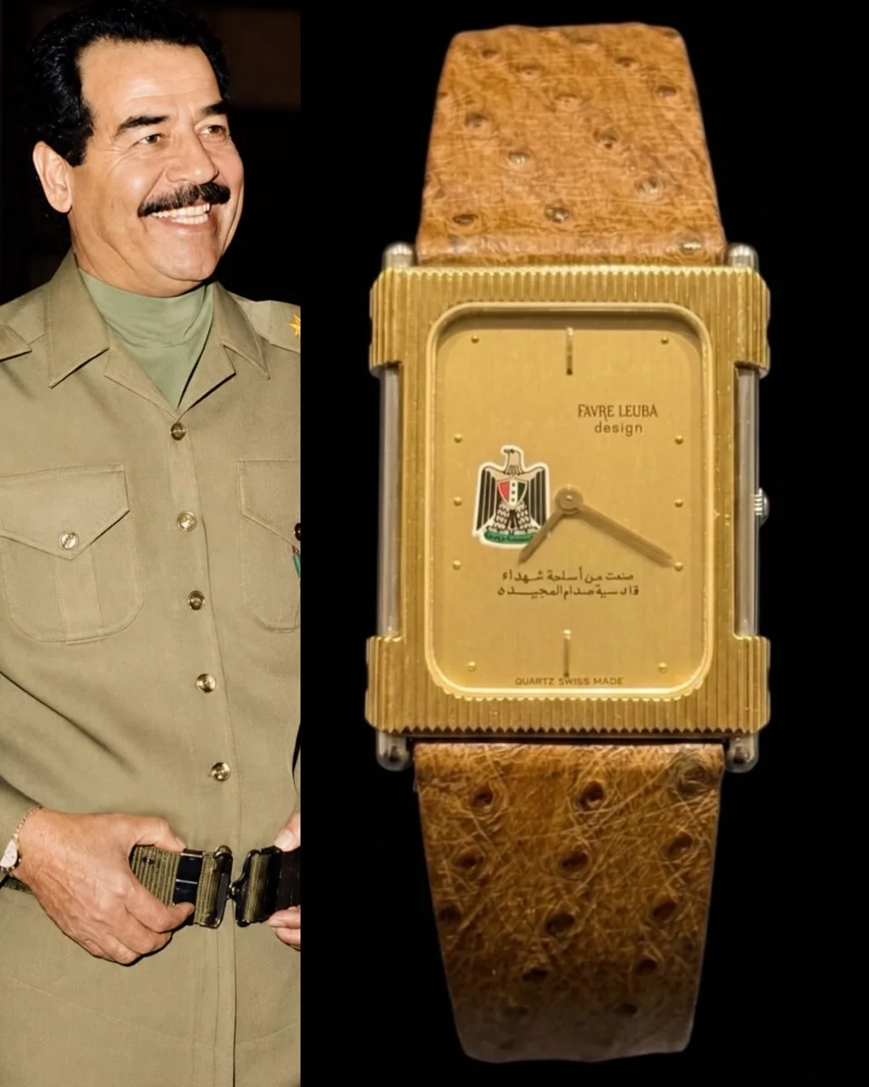 Favre-Leuba Design Iraq Special Edition 1985 President Saddam
