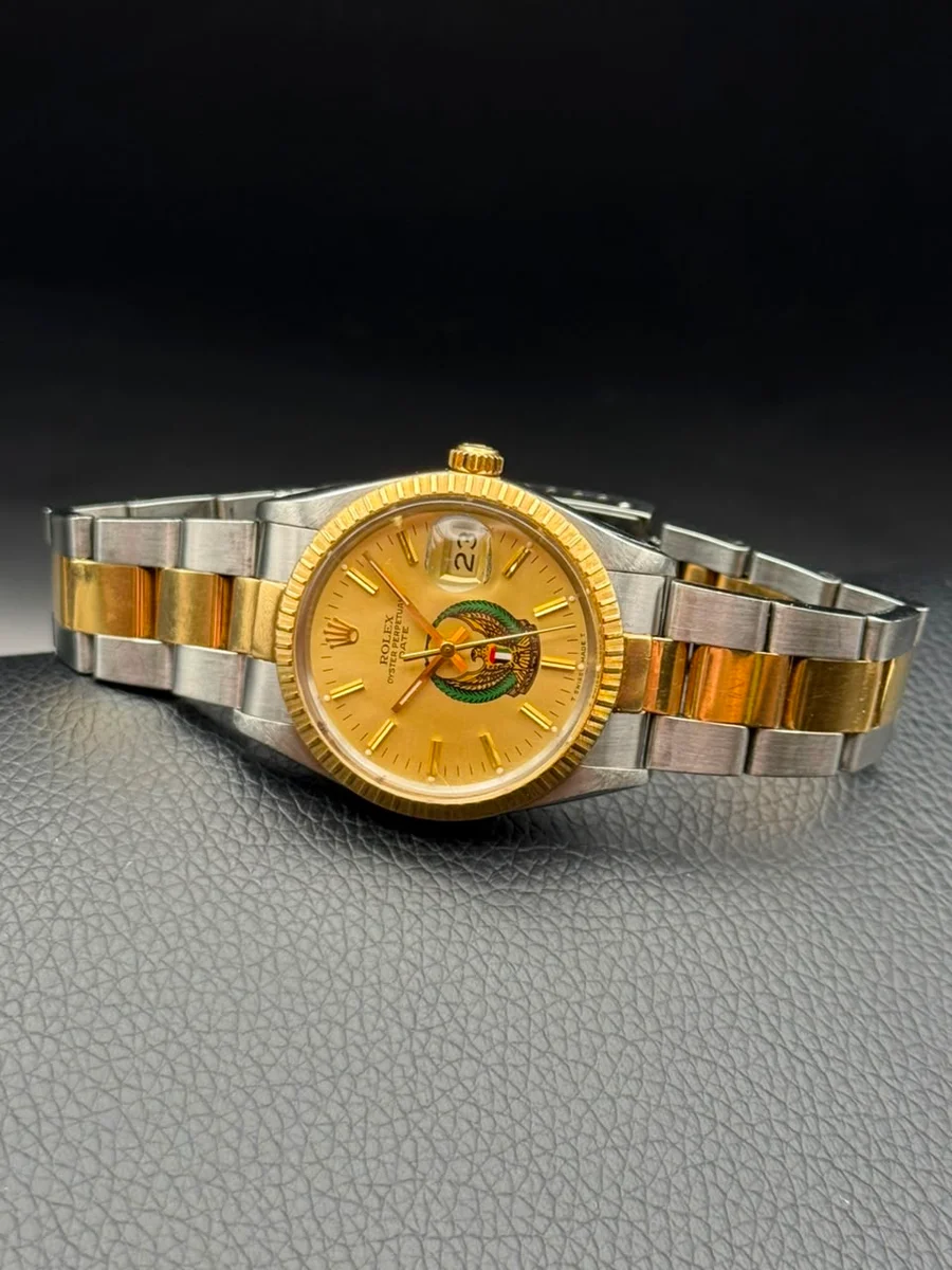 Rolex Datejust Special Edition UAE Armed Forces 1990 RARE - Image 3