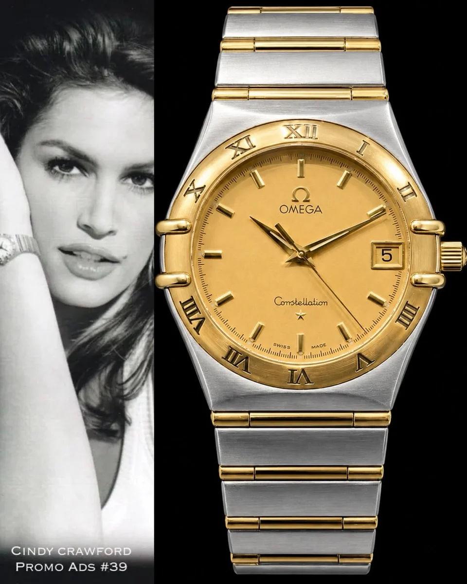 Omega Constellation Classic Gold and Steel Vintage