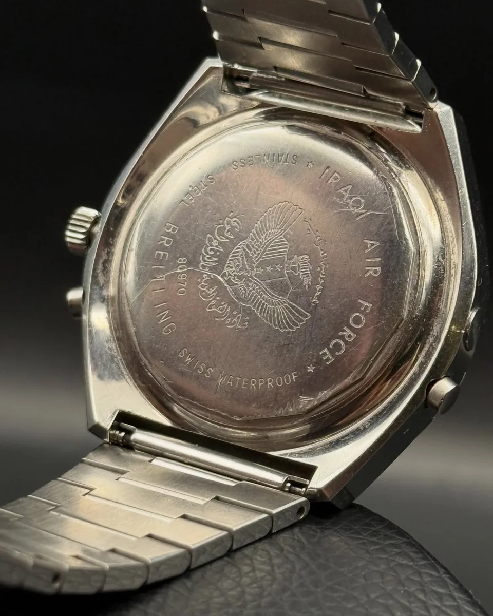 Breitling Jupiter 1980 Iraqi Air Force First Edition RARE - Image 4
