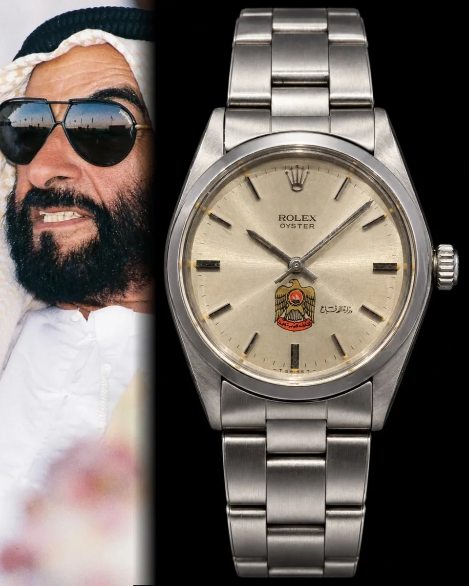 Rolex Oyster 1971 First Edition RARE UAE Ministry of Defense