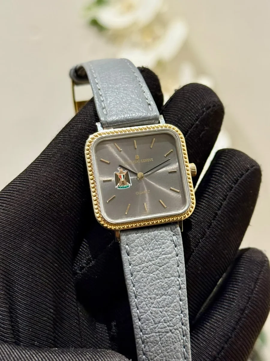 Rare Universal Genève Special Edition 1980  President Saddam Hussein - Image 2
