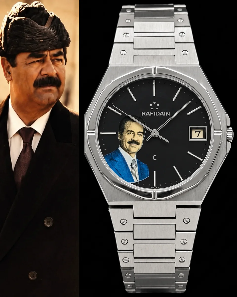 Rafidain By Eterna Switzerland Special Edition President Saddam Hussein 1980