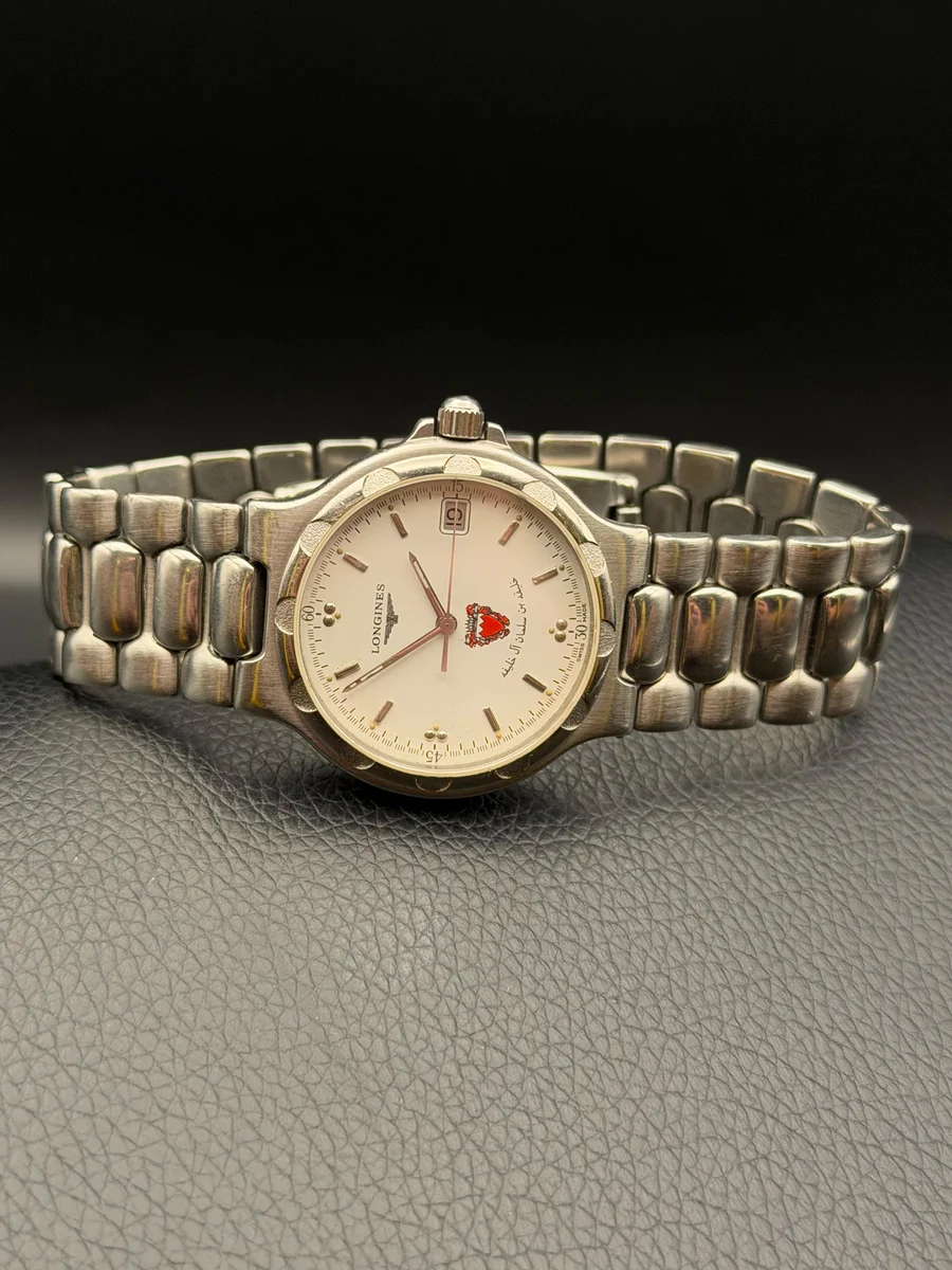 1990 Rare Longines Sheikh Khalifa bin Salman Al Khalifa Bahrain - Image 3