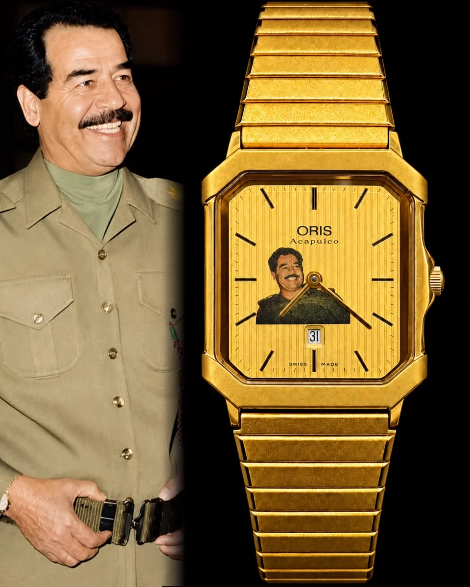 Oris Special Edition President Saddam Hussein 1980 Rare