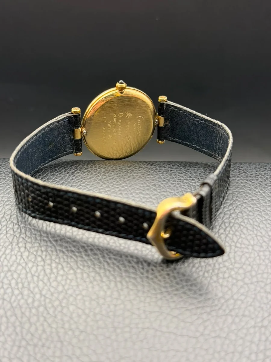 Cartier Must de Cartier Vintage Quartz Deep Blue - Image 3