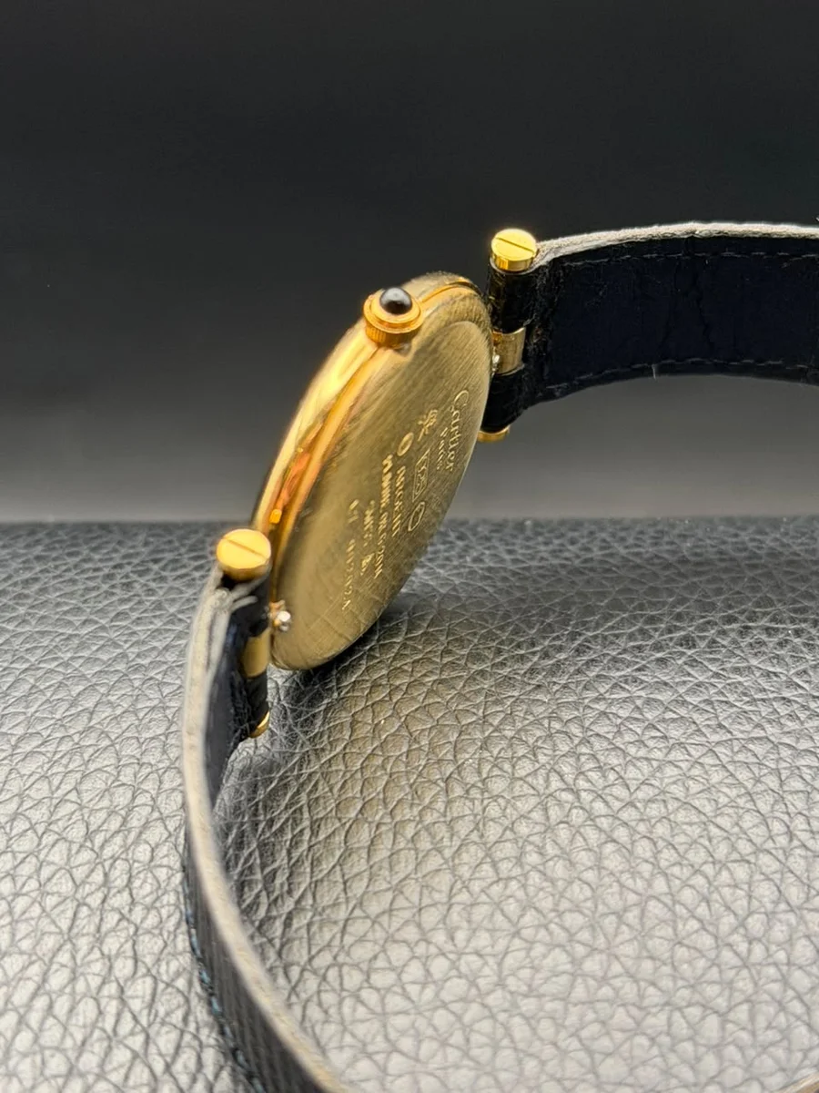 Cartier Must de Cartier Vintage Quartz Deep Blue - Image 4