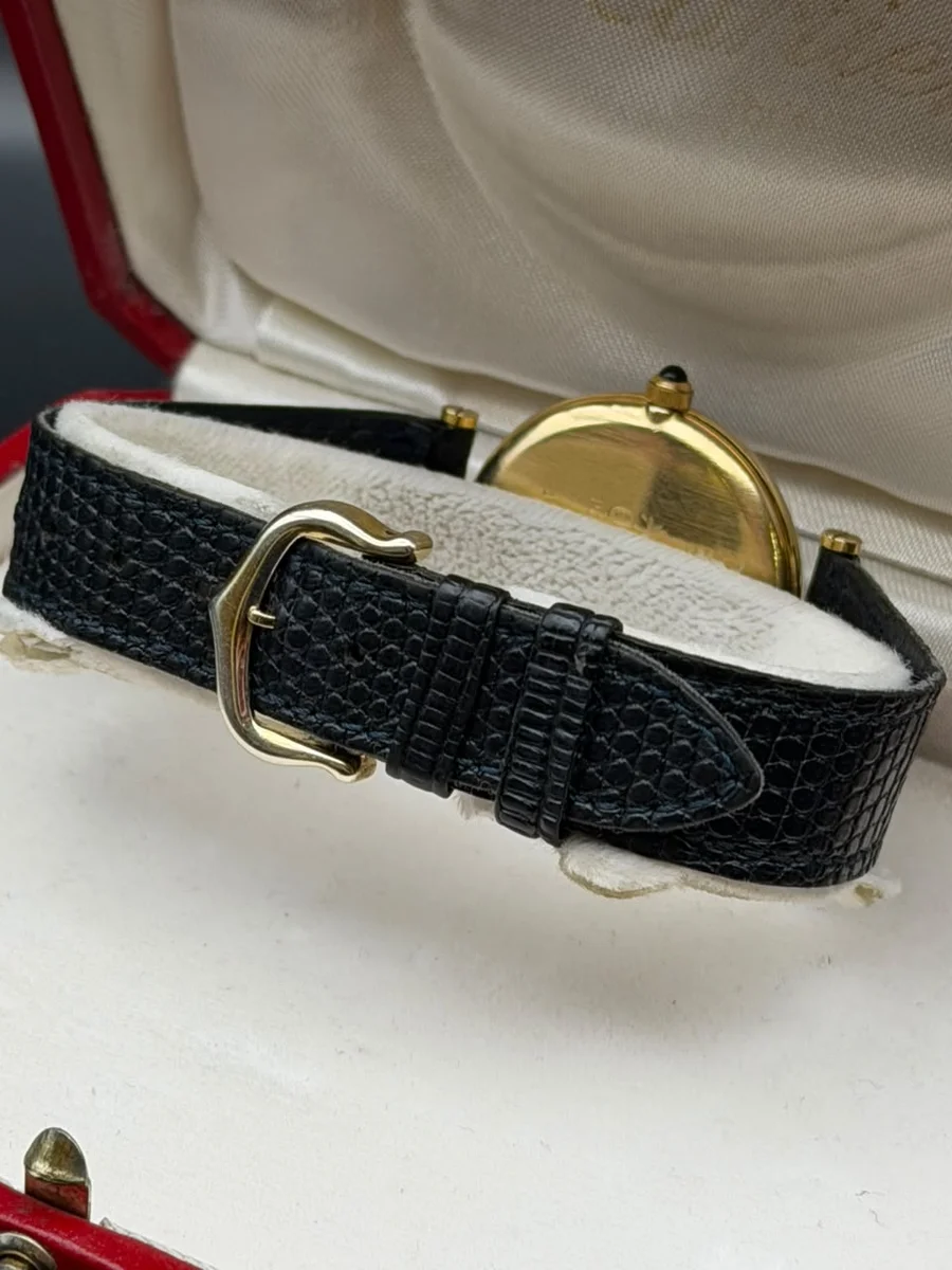 Cartier Must de Cartier Vintage Quartz Deep Blue - Image 5