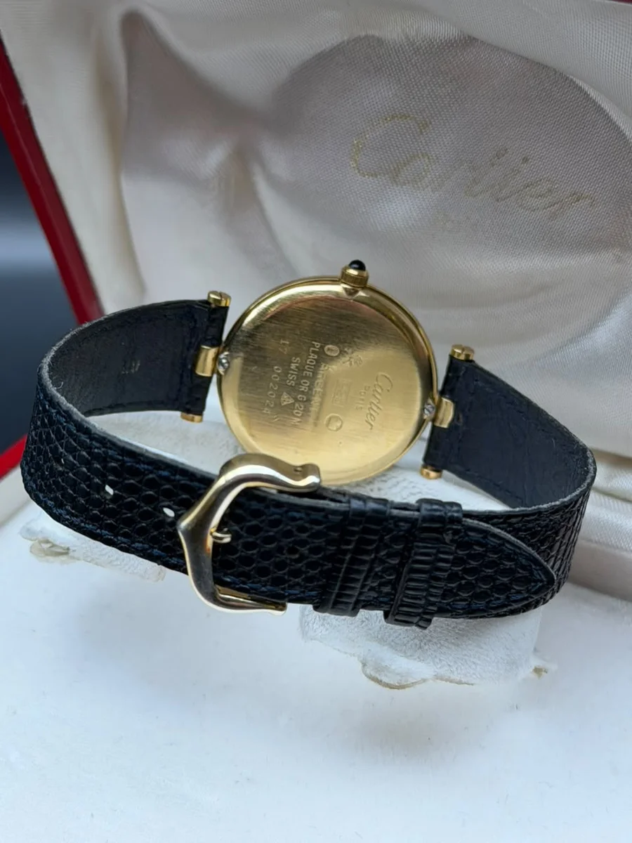 Cartier Must de Cartier Vintage Quartz Deep Blue - Image 6
