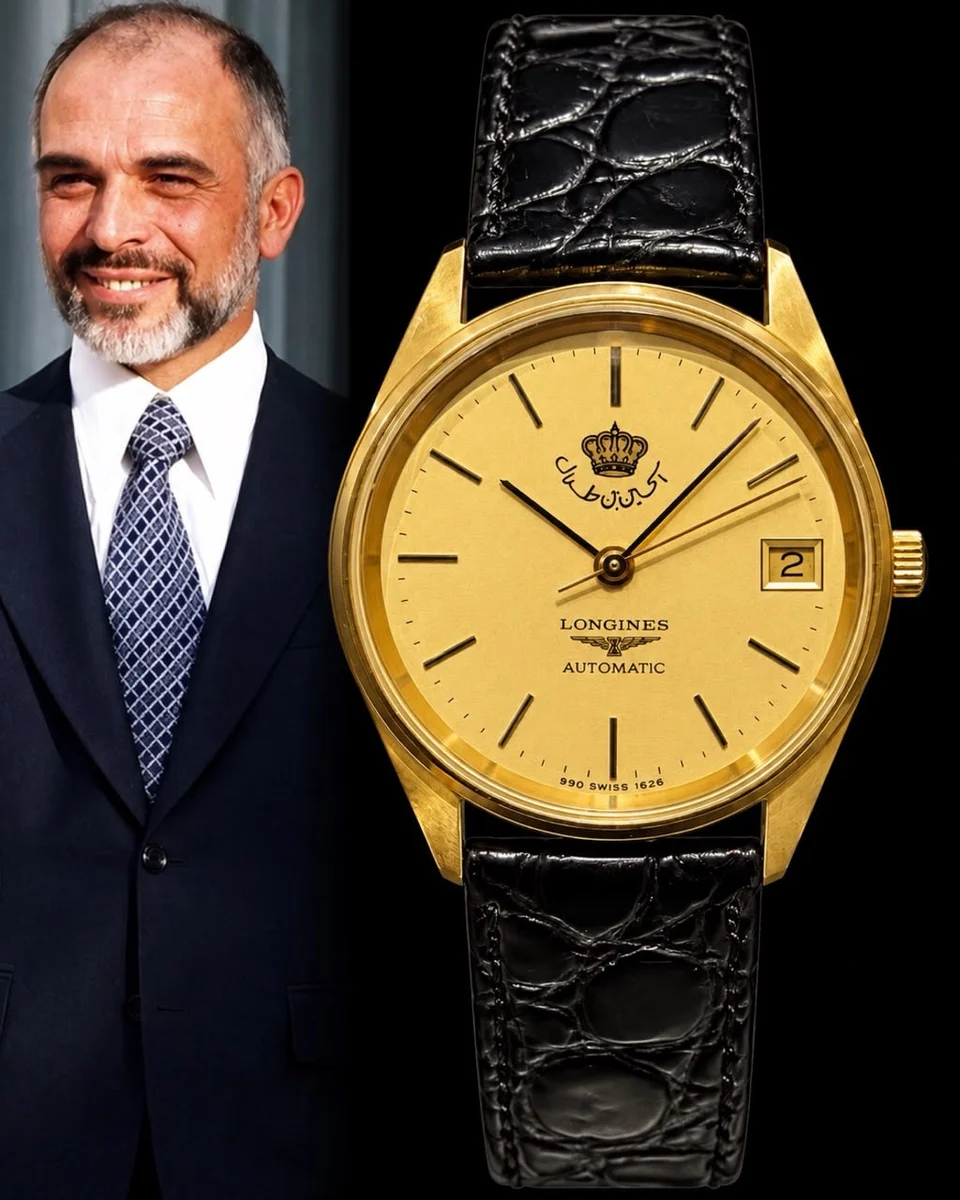 Longines Automatic Special Edition King Hussein Bin Talal 1980 Rare