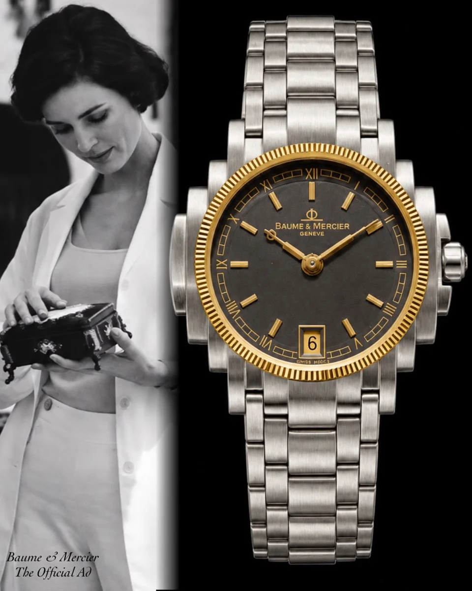 Baume & Mercier Shogun 1990 Ladies Special Unworn Two Colors