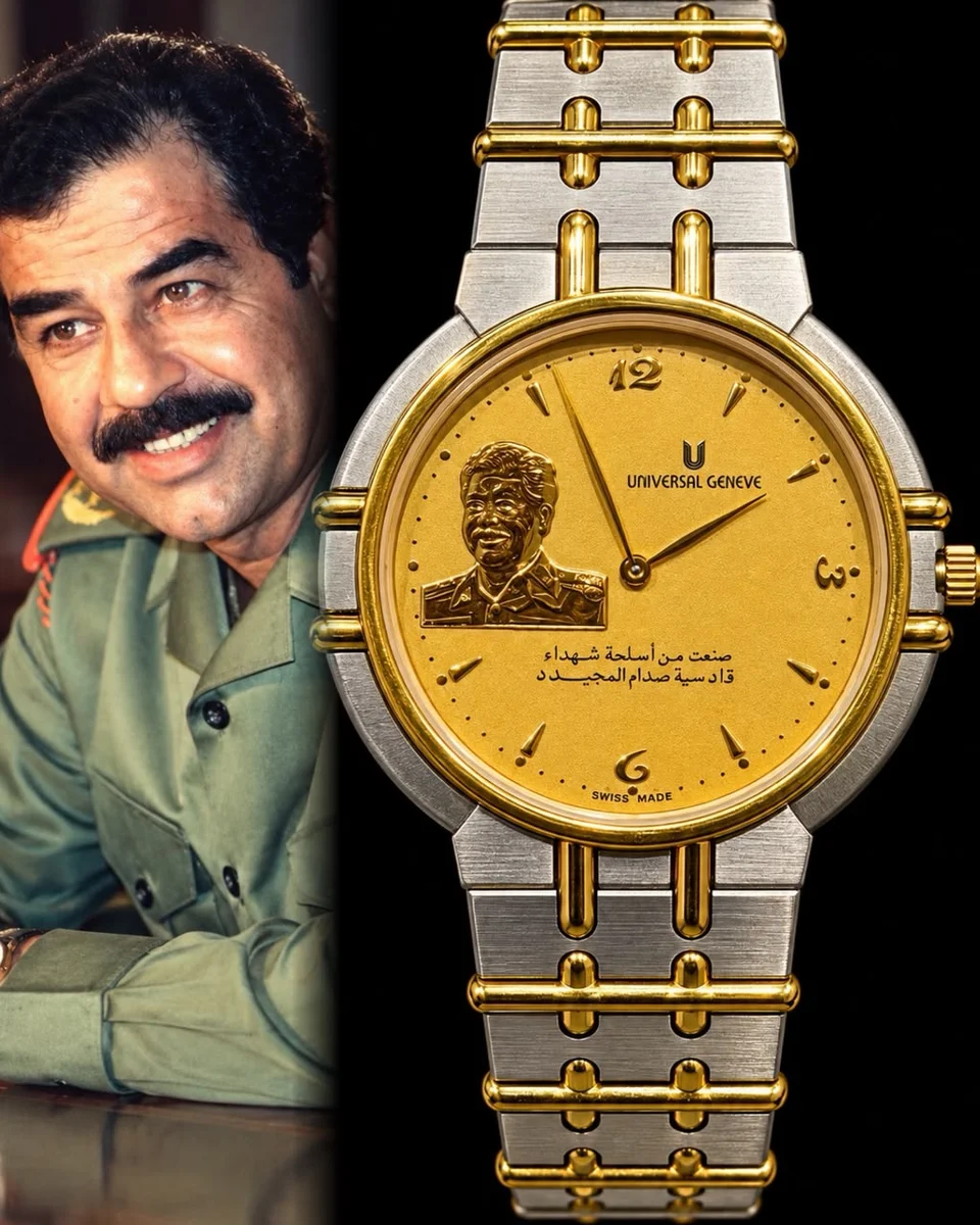 Universal Genève Exceptional Edition IRAQ 1985 President Saddam Hussain
