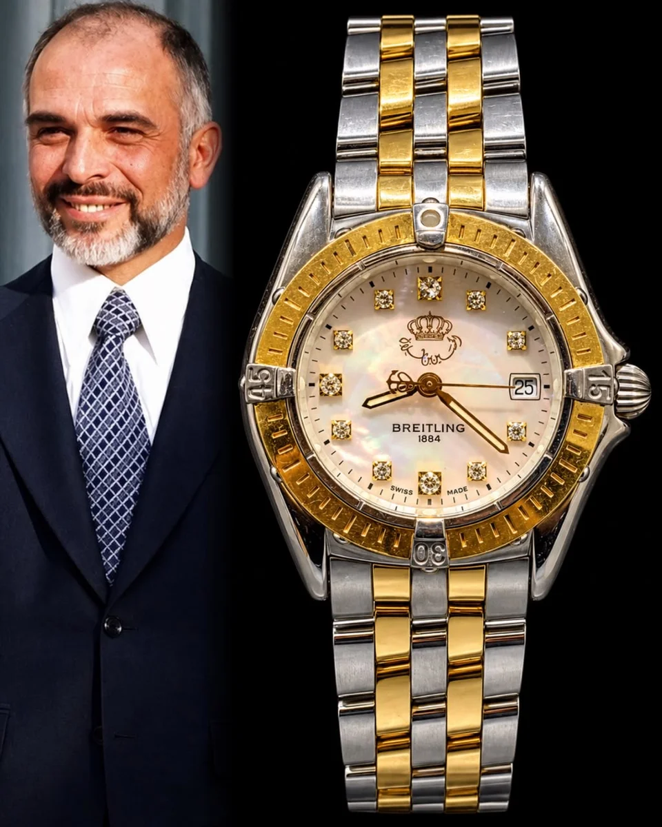 Breitling 1995 MOP Diamonds King Hussain Royal Exceptional Edition
