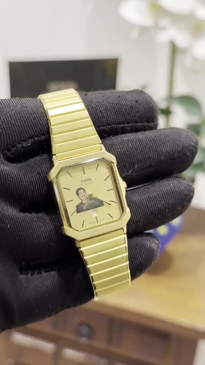 Oris Special Edition President Saddam Hussein 1980 Rare - video