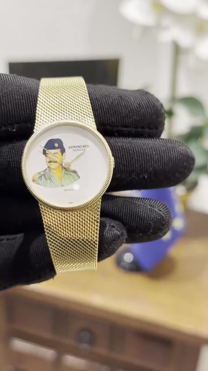 Raymond Weil Genève Special Edition President Saddam Hussein - video