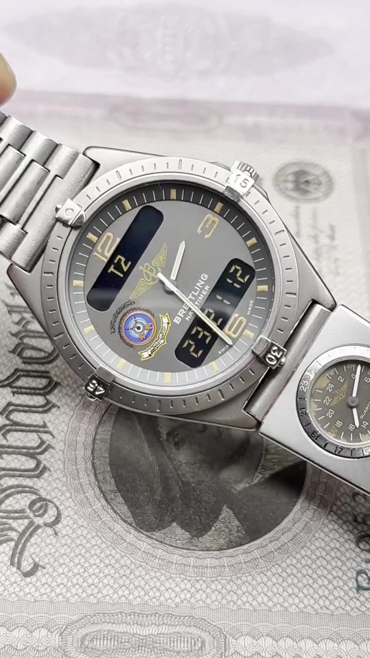 Breitling Special Edition UAE Air Force & Air Defense 1995 - video