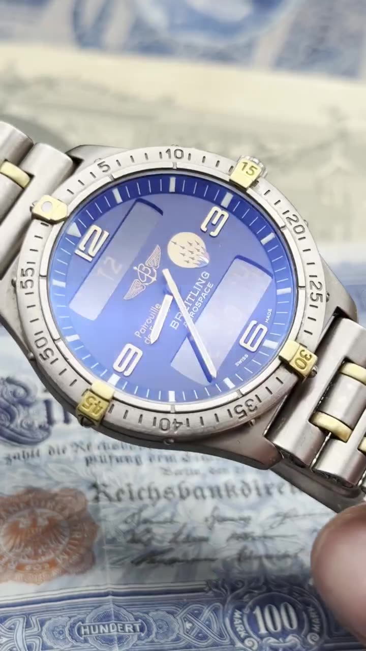 Breitling Patrouille de France 1997 Timeless French Limited Edition - video
