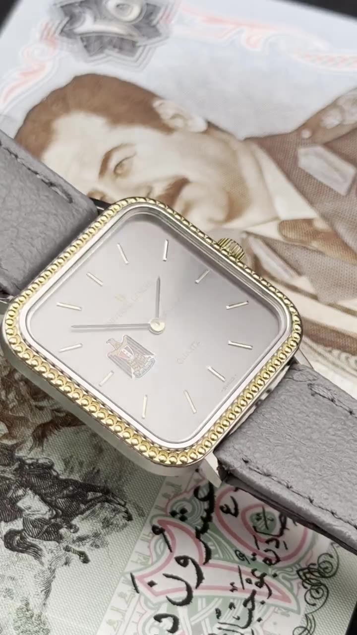 Rare Universal Genève Special Edition 1980  President Saddam Hussein - video