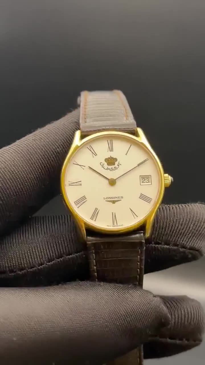 Longines Special Edition King Hussein bin Talal of Jordan 1980 - video