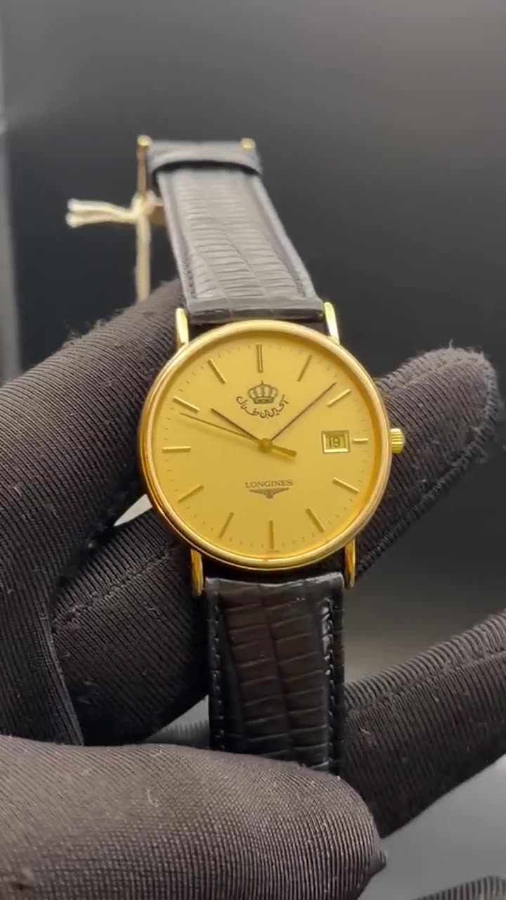 Longines Special Edition King Hussein Bin Talal Royal Gifts 1985 - video