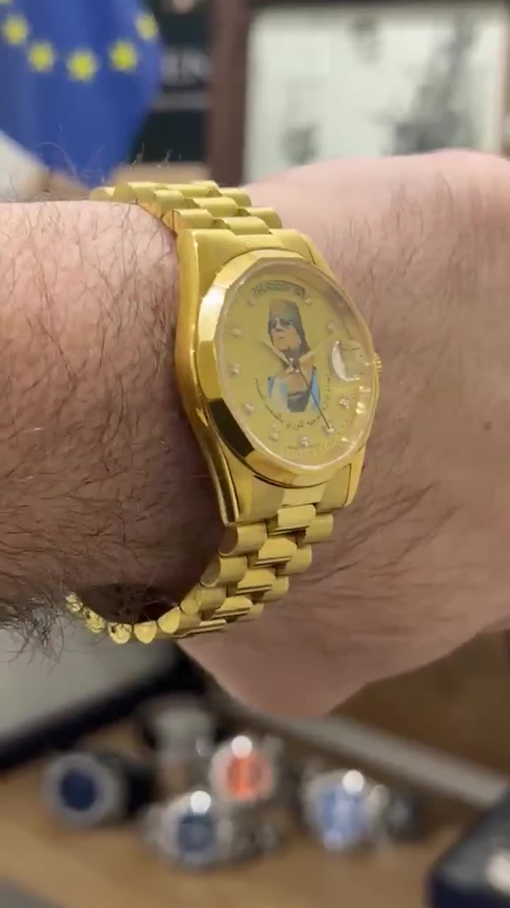 Felca Swiss Special Edition Libya President Muammar Gaddafi - video