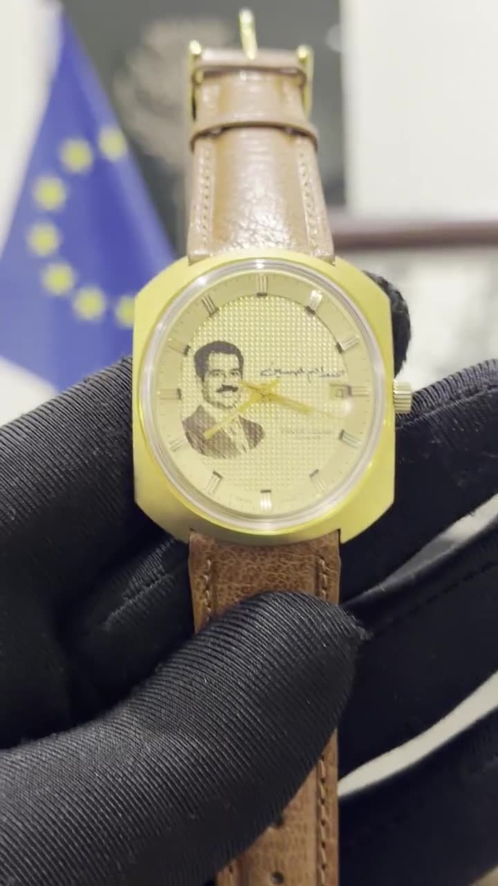 Favre Leuba 1985 Special Edition President Saddam Hussein - video