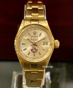 Alternative view of 1980s Rolex Qatar Special Edition HHR Khalifa Bin Hamad Rare