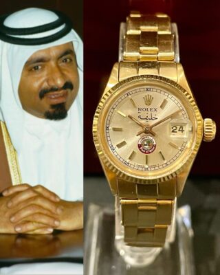 1980s Rolex Qatar Special Edition HHR Khalifa Bin Hamad Rare - Orijinal Vintage Saat