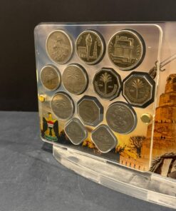 Alternative view of Rare Complete Set Coins 1978-1988 Iraq President Saddam