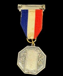 Alternative view of Rare King George Queen Mary 1935 Silver Jubilee Medal Silver