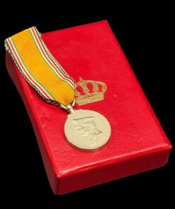 Rare Mini Medal Decorate Jordan King Abdullah Royal Coronation Day
