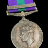British General Service Medal Palestine 1945 - Papers, In Excellent Condition