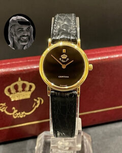 Preowned Ceritna Special Edition King Hussain Bin Tala 1995 - Authentic Vintage Watch