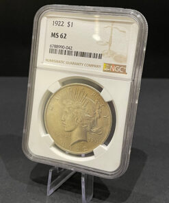 1922 USA 1 Dollar Fine Silver NGC MS62