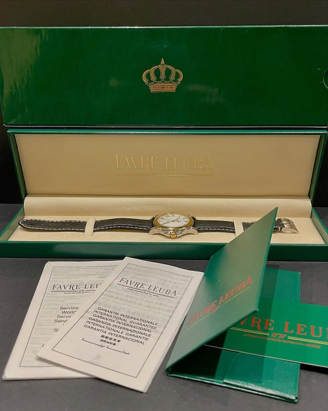 Preowned Favre Luba Dress Watch Royal Edition King Hussain - Image 4