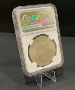 Alternative view of 1922 USA 1 Dollar Fine Silver NGC MS62