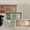 1959 Mini Set Jordan Banknotes  - UNC - 5,1,1/2 JOD
