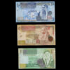 Unique Number RARE ! - Set Of Three Banknotes - Jordan 2012