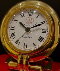 Alternative view of Rare Cartier Desk O'clock His Majesty King Abdullah II